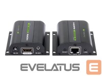 Computer components Techly  020355 HDMI Extender by Ca Black