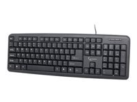 Computer keyboard Gembird  Keyboard Standard USB KB-U-103 Black
