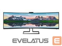 Monitor Mmd-monitors & displays  PHILIPS 499P9H/00 49inch USB-C DOCKING DISPLAY 5120x1440 CURVED VA 5ms GtG HAS USB-C/DP/HDMI/RJ45 USB HUB Speakers VESA 