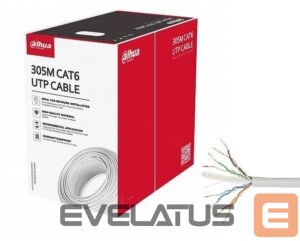 Commutator DAHUA  CABLE CAT6 UTP 305M WHITE/PFM920I-6UN-C 