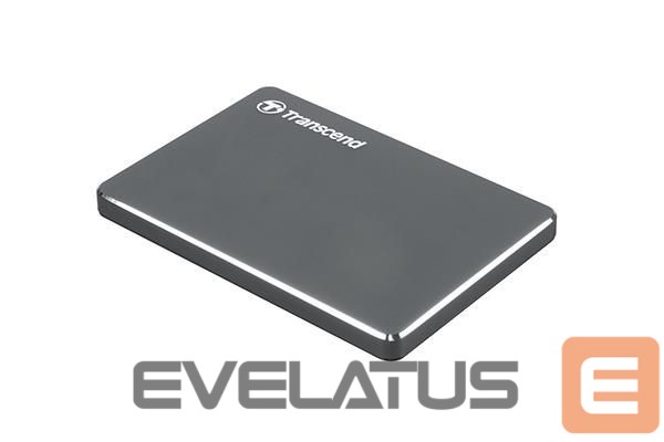 Kõvaketas HDD Transcend External HDD||StoreJet|1TB|USB 3.1|Colour Iron Grey|TS1TSJ25C3N