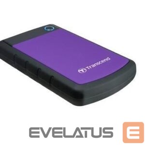Hard drive HDD Transcend  External HDD||StoreJet|4TB|USB 3.0|Colour Purple|TS4TSJ25H3P 