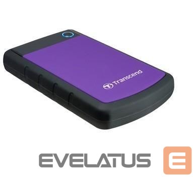 Hard drive HDD Transcend External HDD||StoreJet|4TB|USB 3.0|Colour Purple|TS4TSJ25H3P