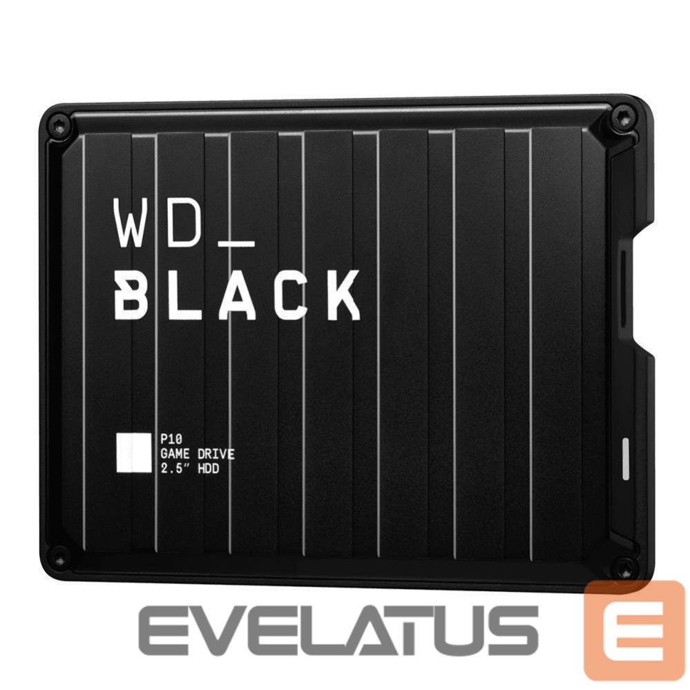 Kõvaketas HDD Western Digital External HDD||P10 Game Drive|5TB|USB 3.2|Colour Black|WDBA3A0050BBK-WESN