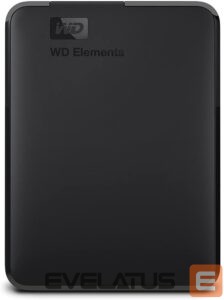 Hard drive HDD Western Digital  External HDD||Elements Portable|WDBU6Y0050BBK-WESN|5TB|USB 3.0|Colour Black|WDBU6Y0050BBK-WESN 