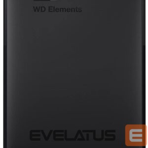 Kõvaketas HDD Western Digital  External HDD||Elements Portable|WDBU6Y0050BBK-WESN|5TB|USB 3.0|Colour Black|WDBU6Y0050BBK-WESN 