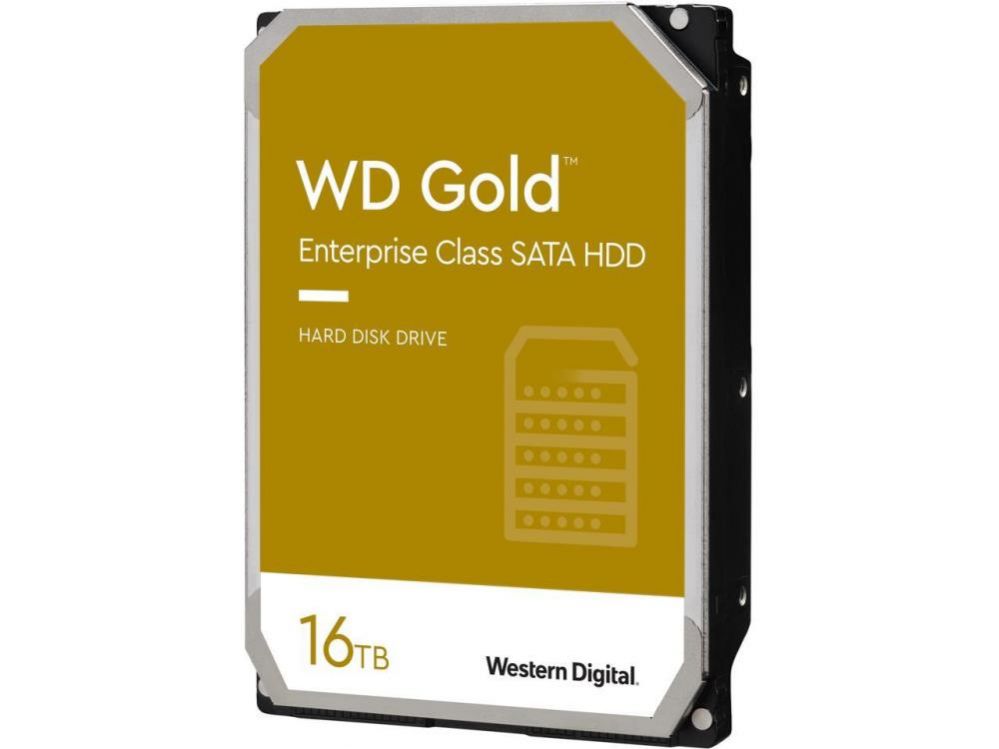 Kõvaketas HDD Western Digital HDD||Gold|16TB|SATA 3.0|512 MB|7200 rpm|3,5"|WD161KRYZ