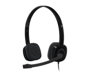 Laidinės ausinės Logitech  HEADSET STEREO H151/BLACK 981-000589 