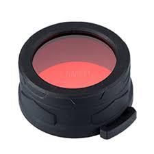 Kiti NITECORE  FLASHLIGHT ACC FILTER RED/MH40GTR NFR70 