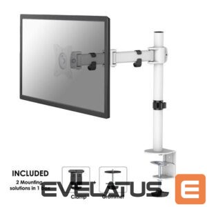 Televizoriai ir jų priedai NEOMOUNTS  MONITOR ACC DESK MOUNT/10-30" NM-D135WHITE 