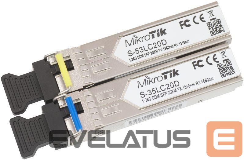 Сервер - Прочие аксессуары Mikrotik NET TRANSCEIVER SFP PAIR/S-3553LC20D
