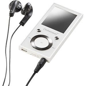 Mp3 mängija Intenso  MP3 PLAYER 16GB WHITE/3717472 