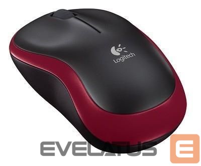 Datora pele Logitech MOUSE USB OPTICAL CORDL. M185/RED 910-002240