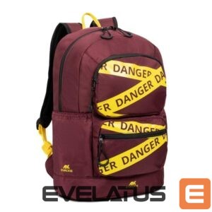 Portatīvo datoru soma RIVACASE  NB BACKPACK URBAN 14L 13.3"/5421 BURGUNDY RED 