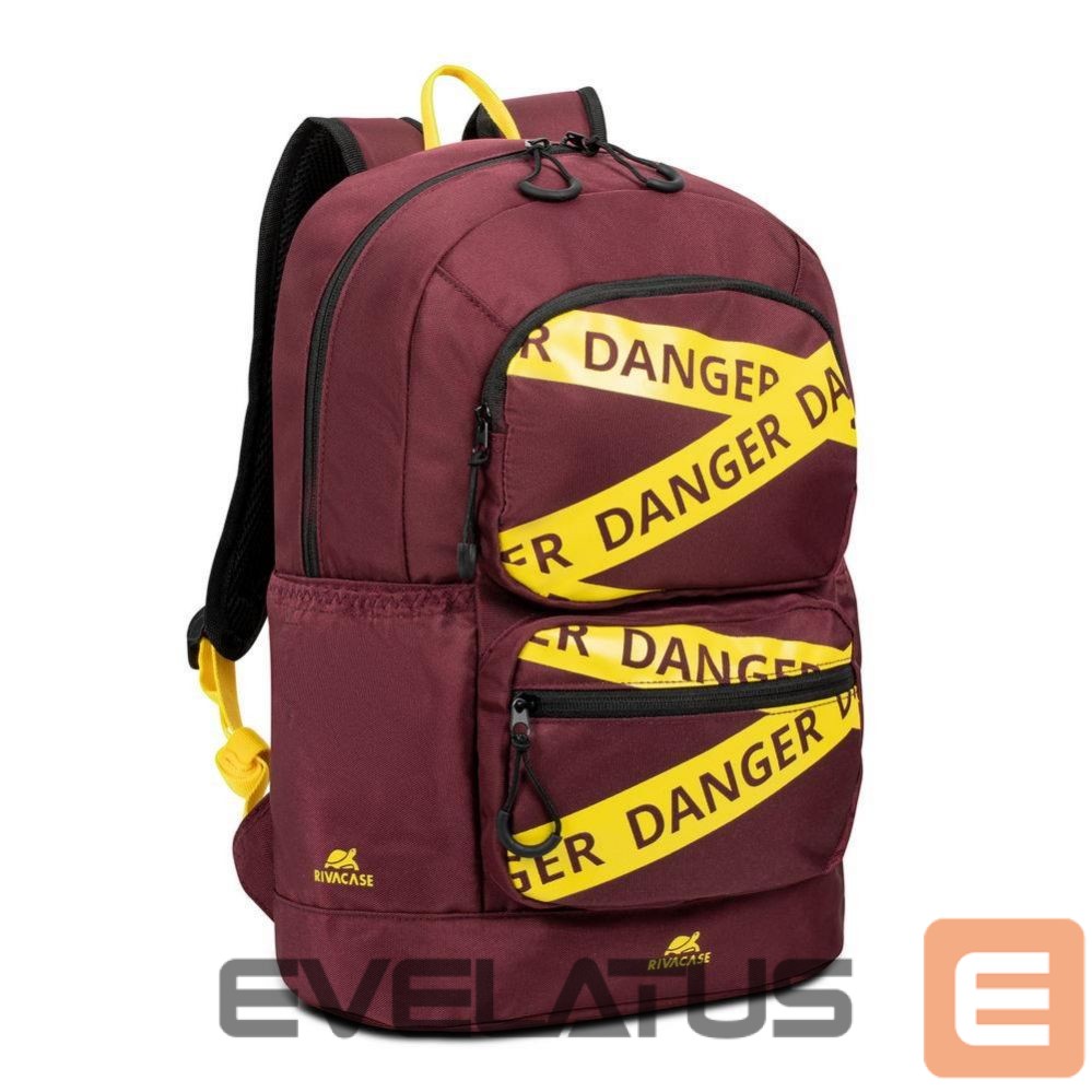 Sülearvuti kott RIVACASE NB BACKPACK URBAN 14L 13.3"/5421 BURGUNDY RED