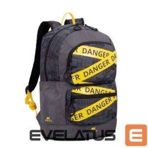 Portatīvo datoru soma RIVACASE  NB BACKPACK URBAN 14L 13.3"/5421 GREY CAMO 