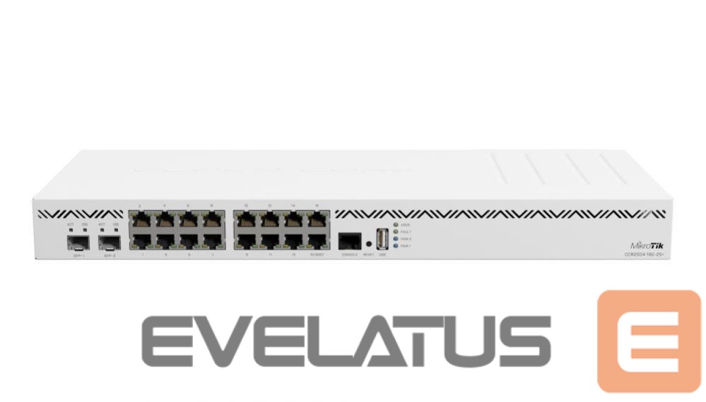 Роутер Mikrotik NET ROUTER 1000M 16PORT/CCR2004-16G-2S+