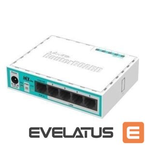 Ruuterid Mikrotik  NET ROUTER 10/100M 5PORT/HEX LITE RB750R2 