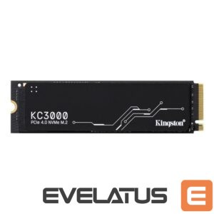 Cietais disks SSD Kingston  SSD||KC3000|4TB|M.2|PCIE|NVMe|3D TLC|Write speed 7000 MBytes/sec|Read speed 7000 MBytes/sec|3.5mm|MTBF 1800000 hours|SKC3000D/4096G 