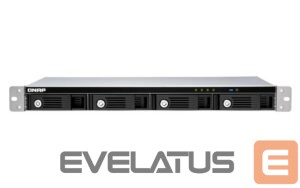 Servers QNAP  NAS STORAGE RACKST 4BAY 1U/USB3 TR-004U 