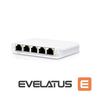 Võrgulülitid UBIQUITI  Switch||USW-Flex-Mini|5x10Base-T / 100Base-TX / 1000Base-T|1xRJ45|1|PoE ports 1|USW-FLEX-MINI 