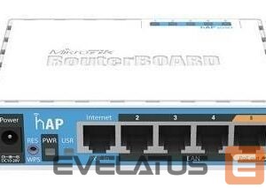 Ruuterid Mikrotik  Access Point||IEEE 802.11b|IEEE 802.11g|IEEE 802.11n|1xUSB 2.0|5x10/100M|RB951UI-2ND 