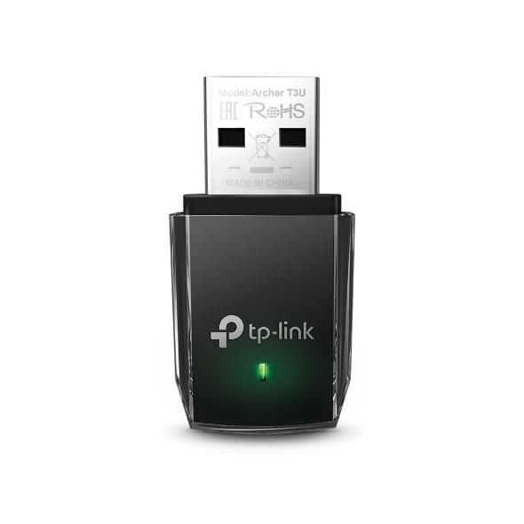 Võrgulülitid TP-Link WRL ADAPTER 1267MBPS USB/DUAL BAND ARCHER T3U