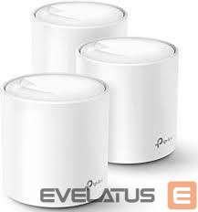 Routers TP-Link  Wireless Router||Wireless Router|3-pack|3000 Mbps|Mesh|IEEE 802.11a|IEEE 802.11n|IEEE 802.11ac|IEEE 802.11ax|2x10/100/1000M|DECOX60(3-PACK) 