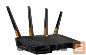 Routers Asus  Wireless Router||Wireless Router|3000 Mbps|Mesh|Wi-Fi 5|Wi-Fi 6|IEEE 802.11a/b/g|IEEE 802.11n|USB 3.1|1 WAN|4x10/100/1000M|Number of antennas 4|TUF-AX3000 
