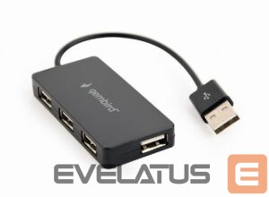 Adapteris Gembird  I/O HUB USB2 4PORT/UHB-U2P4-04 