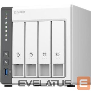 Serverid QNAP  NAS STORAGE TOWER 4BAY/NO HDD TS-433-4G 