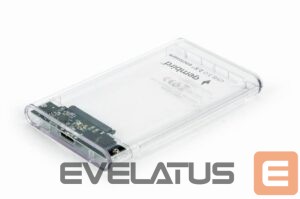Kietasis diskas HDD Gembird  HDD CASE EXT. USB3 2.5"/TRANSPARENT EE2-U3S9-6 