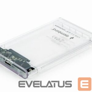 Hard drive HDD Gembird  HDD CASE EXT. USB3 2.5"/TRANSPARENT EE2-U3S9-6 