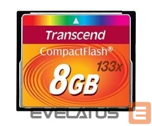Other Computer Accessory Transcend  MEMORY COMPACT FLASH 8GB/133X TS8GCF133 