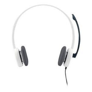 Kõrvaklapid Logitech  HEADSET STEREO H150/WHITE 981-000350 