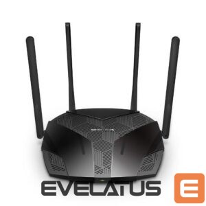 Routers MERCUSYS  Wireless Router||1800 Mbps|Wi-Fi 6|1 WAN|3x10/100/1000M|Number of antennas 4|MR70X 