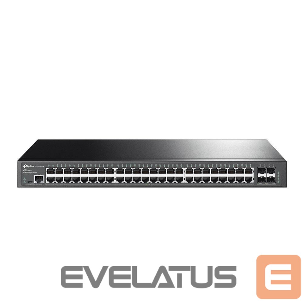 Võrgulülitid TP-Link Switch||Type L2+|Rack|48x10Base-T / 100Base-TX / 1000Base-T|4xSFP+|1xConsole|1|TL-SG3452X