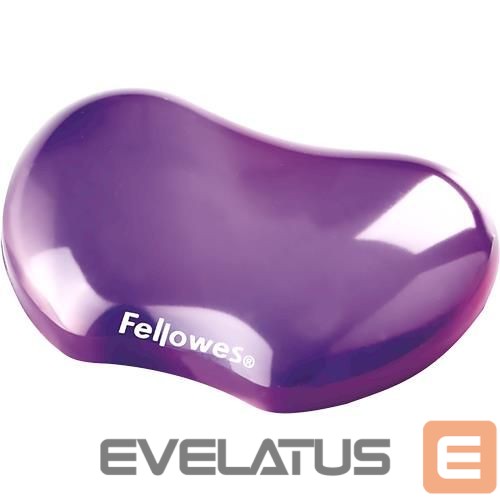 Computer mouse Fellowes MOUSE PAD CRYSTAL GEL/PURPLE 9144104