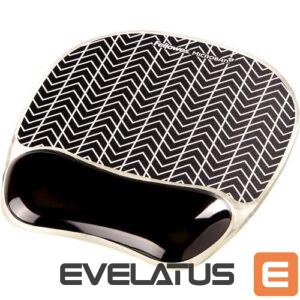 Datora pele Fellowes  MOUSE PAD PHOTO GEL/CHEVRON 9653401 