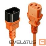 Переходник LINDY  CABLE POWER IEC EXTENSION 2M/ORANGE 30475 