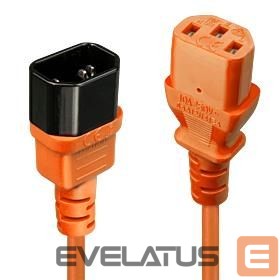 Converter LINDY  CABLE POWER IEC EXTENSION 2M/ORANGE 30475 