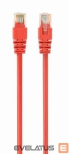Jungikliai Gembird  PATCH CABLE CAT5E UTP 0.25M/RED PP12-0.25M/R 