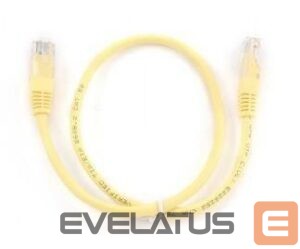 Jungikliai Gembird  PATCH CABLE CAT5E UTP 0.5M/PP12-0.5M/Y 