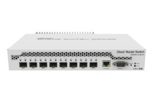 Коммутатор Mikrotik  Switch||CRS309-1G-8S+IN|1x10Base-T / 100Base-TX / 1000Base-T|8xSFP+|CRS309-1G-8S+IN 