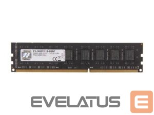DDR4 atmintis G.Skill  MEMORY DIMM 8GB PC12800 DDR3/F3-1600C11S-8GNT 