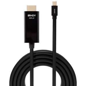 Аксессуар для мониторов LINDY  CABLE MINI DP TO HDMI 2M/36927 