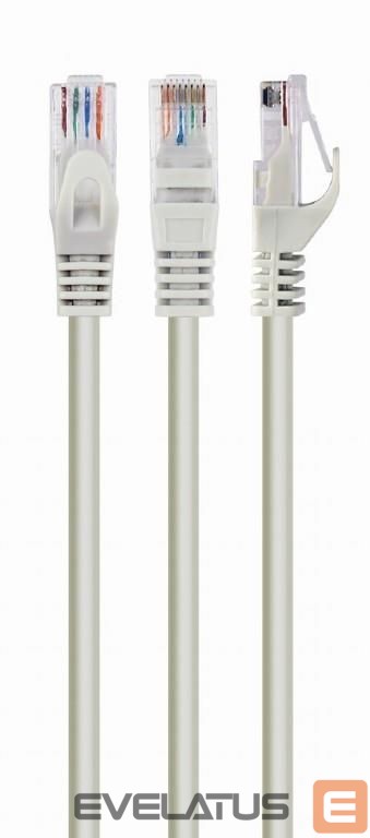 Commutator Gembird PATCH CABLE CAT6 UTP 0.25M/GREY PP6U-0.25M