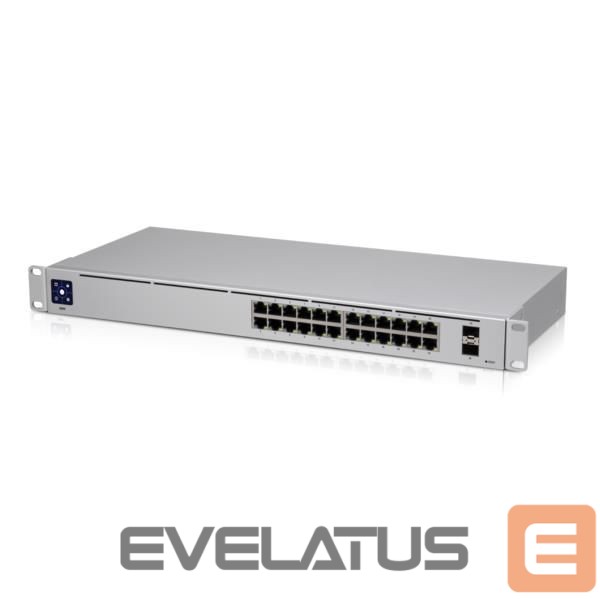 Võrgulülitid UBIQUITI Switch||USW-24|Type L2|24x10Base-T / 100Base-TX / 1000Base-T|1xSFP|USW-24