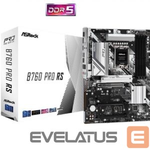 Motherboard for Intel processors Asrock  Mainboard||Intel B760 Express|LGA1700|ATX|Memory DDR5|Memory slots 4|1xPCI-Express 3.0 1x|1xPCI-Express 3.0 16x|1xPCI-Express 4.0 16x|1xPCI-Express 5.0 16x|3xM.2|1xHDMI|1xDisplayPort|2xUSB 2.0|5xUSB 3.2|1xUSB-C|1xRJ45|3xAudio port|B760PRORS 