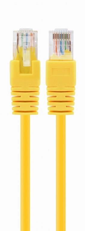 Commutator Gembird PATCH CABLE CAT5E UTP 3M/YELLOW PP12-3M/Y